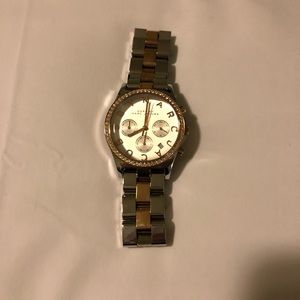 Silver and gold Marc Jacobs watch